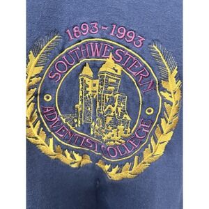 VINTAGE CHAMPION REVERSE WEAVE SOUTHERN ADVENTIST UNIVERSITY CREWNECK M